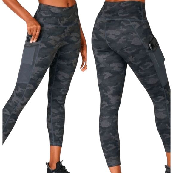 FABLETICS On The Go Powerhold Hi-Waisted Leggings Size Medium - Picture 1 of 3